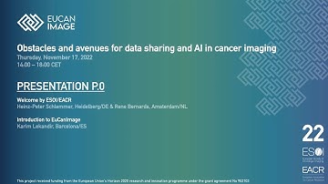 Obstacles & avenues for data sharing and AI in cancer imaging – A joint EuCanImage/ESOI/EACR webinar