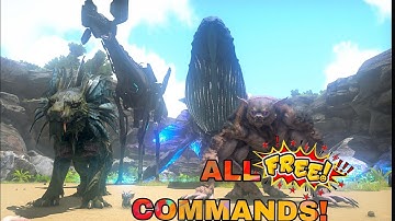 Ark ultimate mobile edition | all single player commands get free #arkultimatecommands