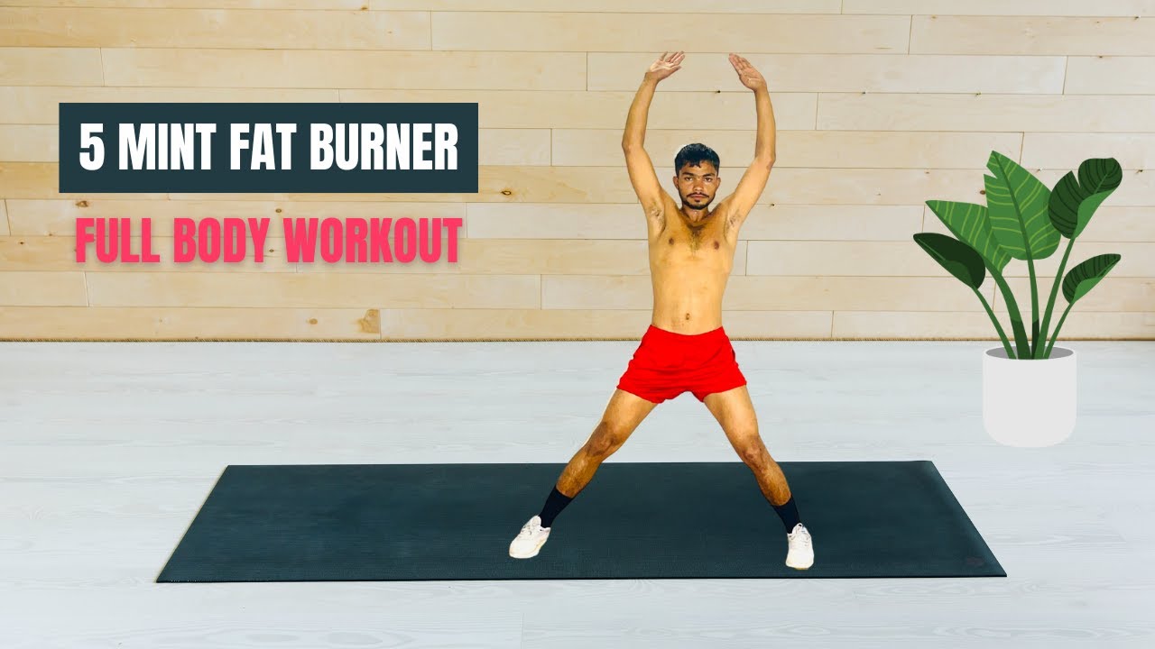 🔹 “5 Minute Full Body Fat Burner Workout | Quick & Intense Fat Loss Routine”