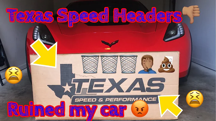 Texas Speed headers Ruined my car(C7Zo6)!!! *Must Watch* don’t make this mistake 😫😡😫