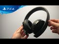 Sony PlayStation PS4 Wireless Headset Unboxing