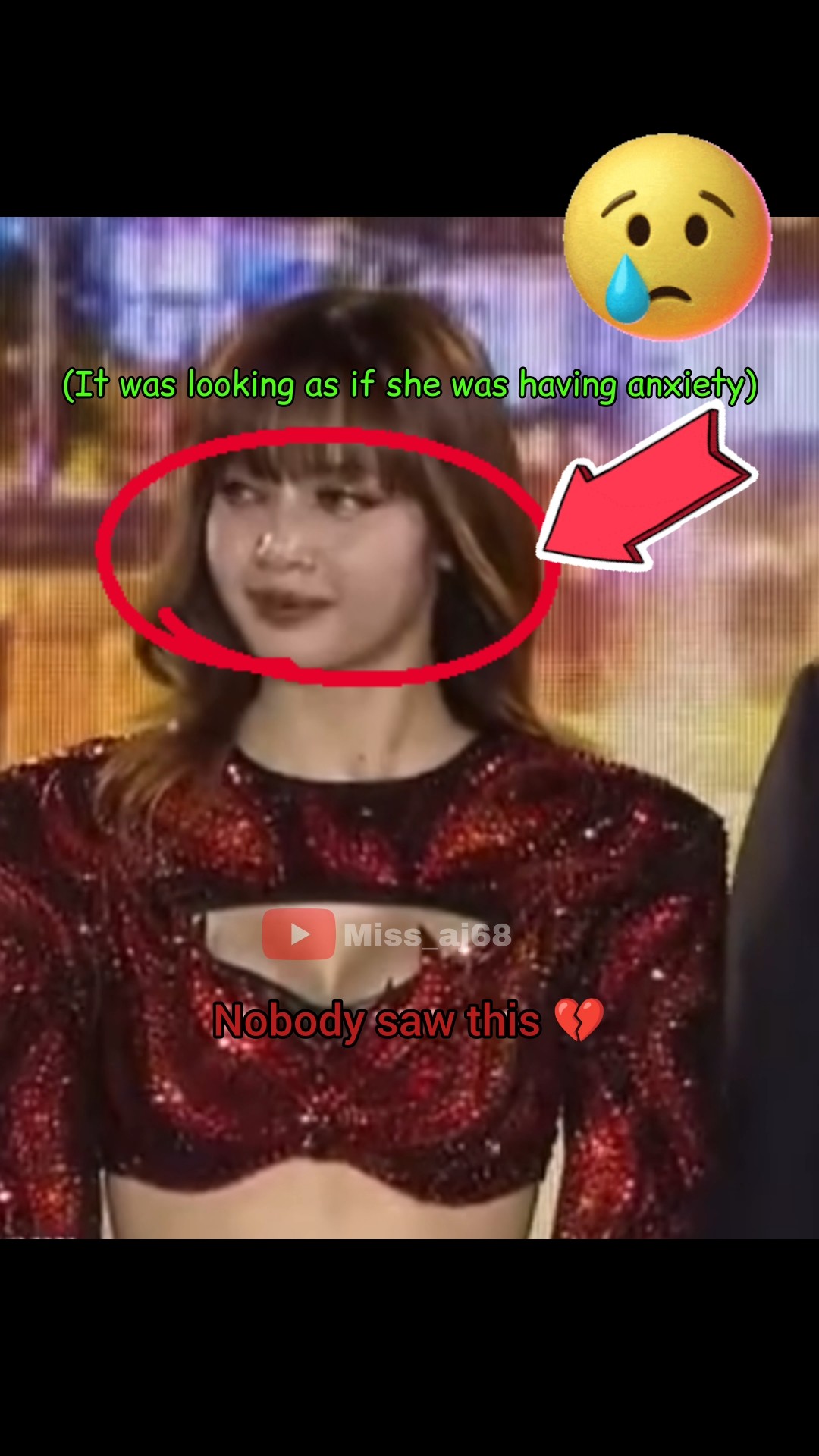 Lisa was suffering alone ?? #lisa #sad #ytshorts #fypviralシ #blackpink #lillies @wearelloud