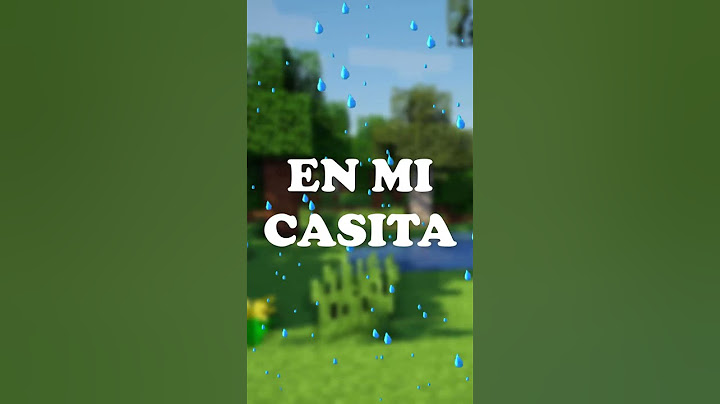 CUANDO COMIENZA A LLOVER #minecraft #shorts #minecraftshorts