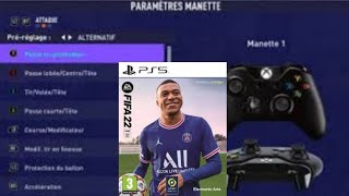 Setting manette FIFA 22 ps4 إعدادات يد التحكم على جهاز بلايستيشن 4 ?