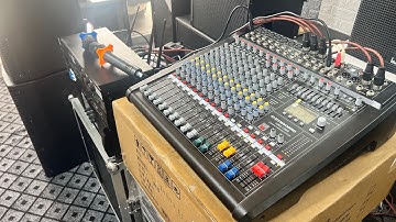 Hướng dẫn anh em ghép Vang Số KX180 + Mixer Dynacord CMS 1000 Làm Effect Rời