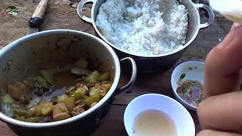 4 Ngày 4 Đêm Sống Trong Rừng Lạnh -  Tập 5 I Bữa Cơm Đạm Bạc Ở Rừng