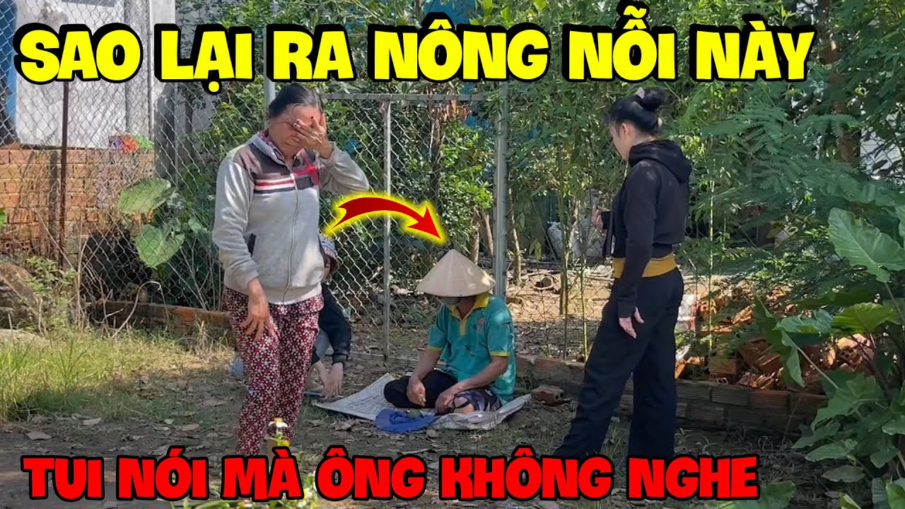 Ông Phi Hùng Mê Gái Bỏ Vợ Bỏ Con Đi Ăn Xin Để Lừa T.i.ề.n Linh Ế