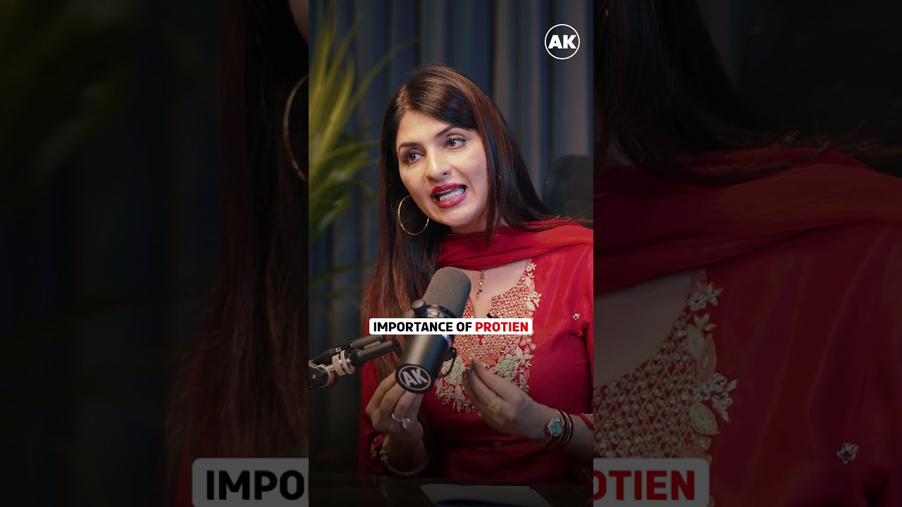 ⁣Kitna important hai Protein? | AK Talk Show #anmolkwatra #aktalkshow #podcast #trendingshorts