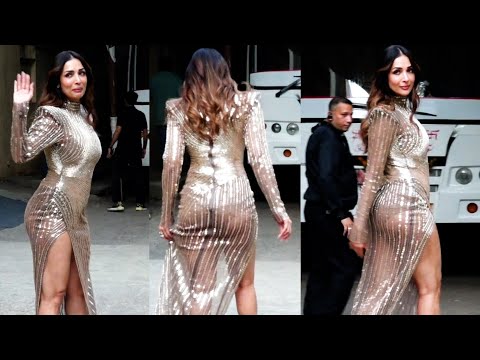 Malaika Arora Stuns With Her Rs 2 Lakh Sheer Embellished Gown