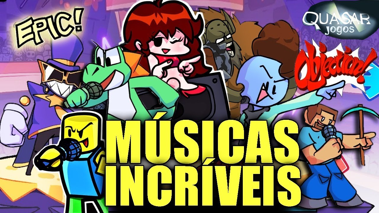 MODS Engraçados de FRIDAY NIGHT FUNKIN - Quasar Jogos 