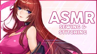 [ASMR] Sewing, Stitching and Scratching Your Ears |🌸