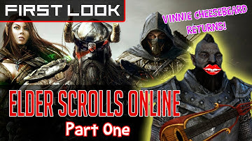 Elder Scrolls Online [Beta] #1 - Character Creation & Tutorial