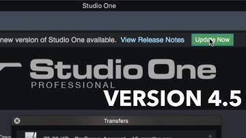 Studio One 4.5 Update!