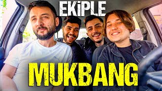 EKİPLE SORU CEVAP MUKBANG 🍔