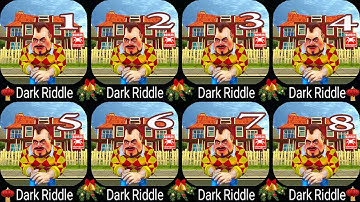 Dark Riddle Mod vs Dark Riddle 2 Full Chapter 3 Gameplay Walkthrough | Part 9 #darkriddle