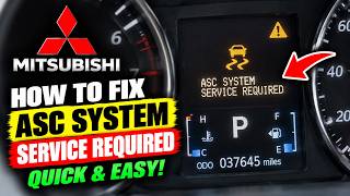 Mitsubishi „ASC System Service Required“-Warnmeldung | So beheben Sie sie schnell und einfach!