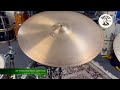 DRIFT DRUMS - 22" Paiste 2002 Black Label (1979) Ride 2938gr