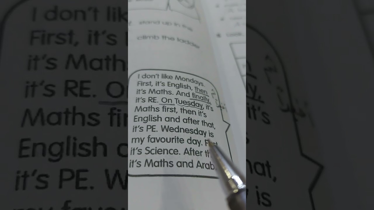 كتاب النشاط انكليزي للصف الرابع الإبتدائي  Unit 1 Lesson 7