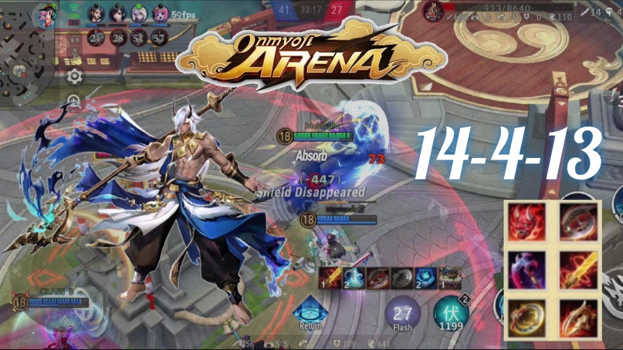 Intense Fight!! Must Watch!! | Yasha Full Gameplay | Jungle Role | Onmyoji Arena | RG