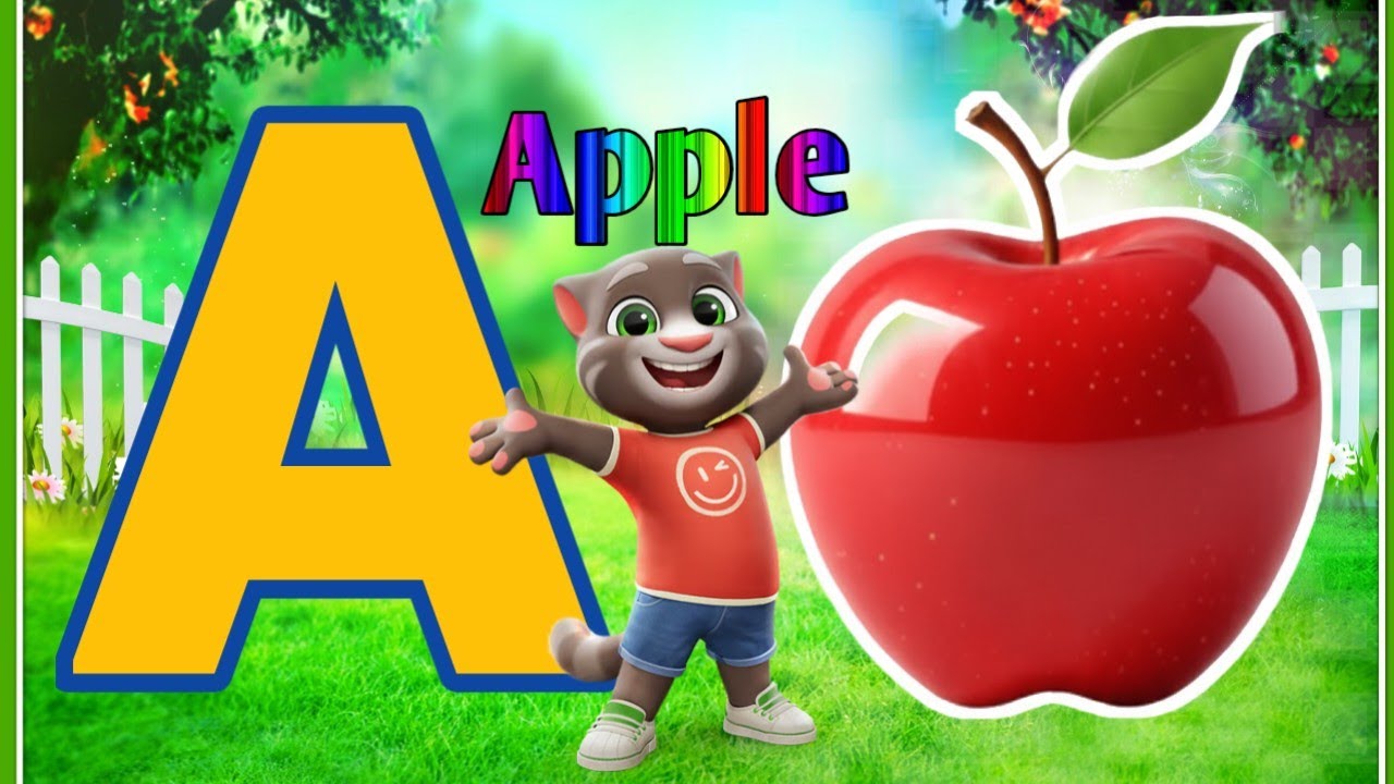 A for Apple B for Ball | ABCD Song | Alphabet Learning for Kids - YouTube