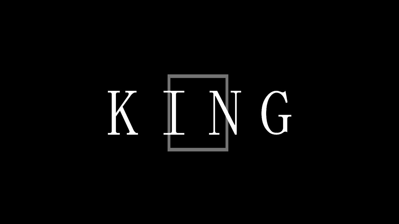 【KING】 文字PV ※Filmoraお試し - YouTube