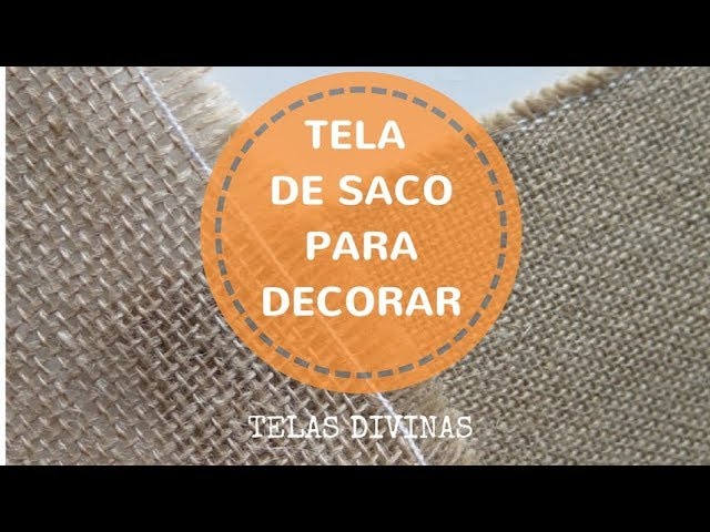 Tejido arpillera o tela de saco