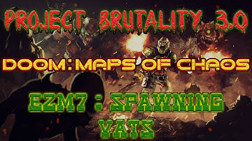 DOOM1 Maps Of Chaos ☣️ E2M7: Spawning Vats (Project Brutality 3.0)
