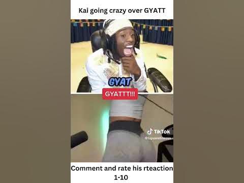 Kai goes crazy over her gyatt#shorts 