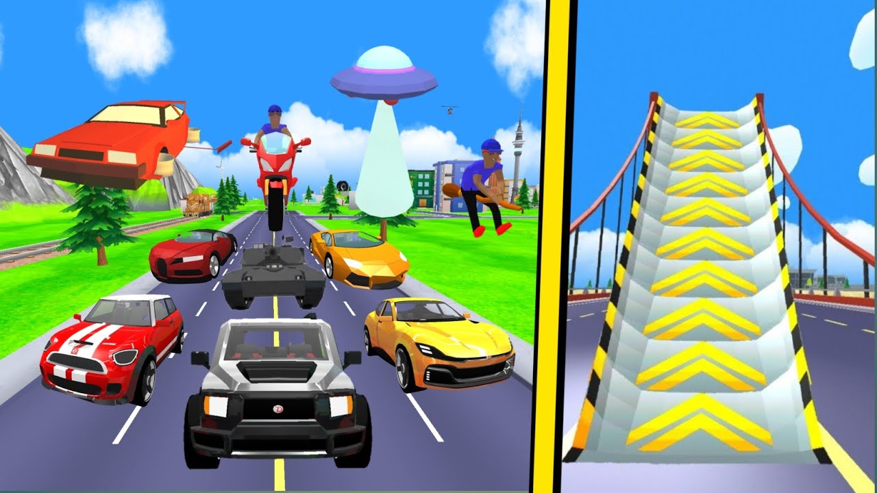 Every vehicle + Showroom Cars 😎 vs Tallest Ramp Jump of Dude theft wars 😲