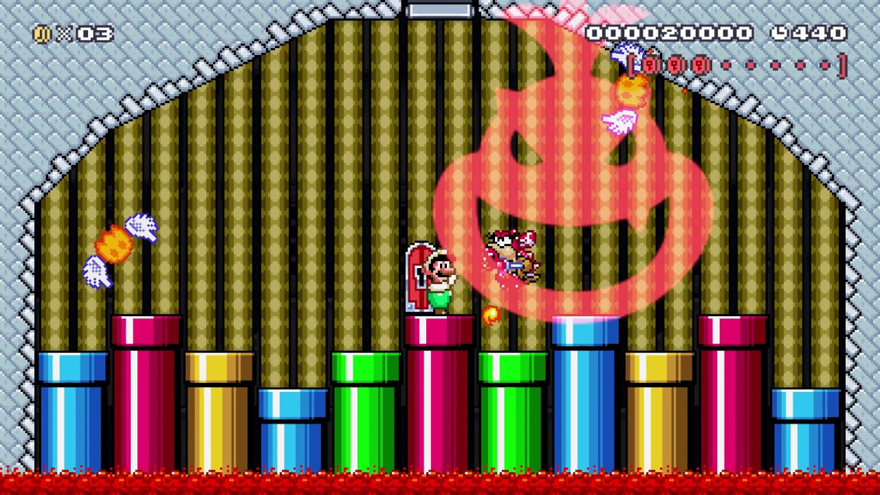 Super Mario Maker 2 Level Showcase: SMR 7-B Koopaling Castle
