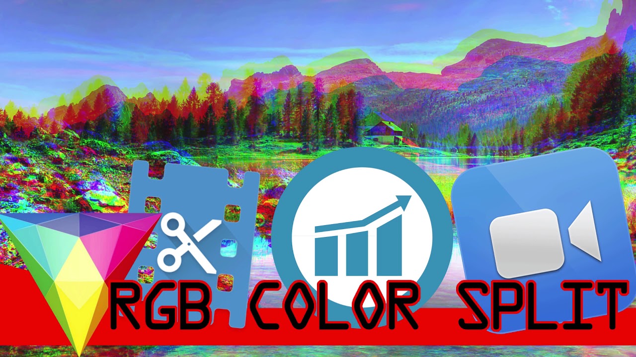 RGB COLOR SPLIT / Glitch Effekt Hitfilm Quick Tip deutsch YouTube
