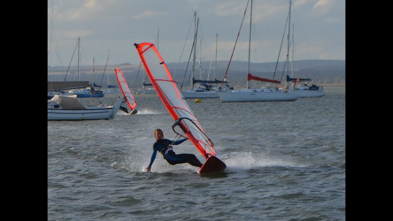 GoPro Windsurfing Hayling island 2012 YouTube