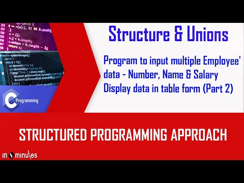 Module7_Vid_16_Prog input multiple Employee' data,No, name & Salary  Display Eployee data table form