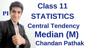 median in individual and discrete series for class 11 statistics for economics/ bcom/ bba