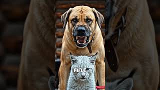 A Guard Dog Made The Ultimate Sacrifice For A Frozen Wildcat ❄️🐺#AnimalRescue #WildlifePhotography