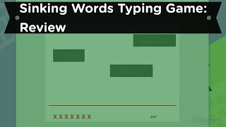 Sinking Words Typing Game | Typesy Keyboarding Software (2021)