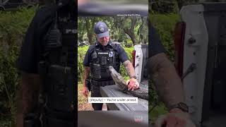 5-Foot Alligator 'Arrested' at Home of 104-Year-Old Woman #shorts