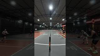 Sexy one-handed overhead backhand #fypシ゚viralシ #fyp #dji #pickleball #pinoypickleballcommunity