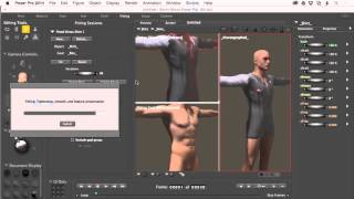 POSER Tutorial Lesson 24: The Fitting Room screenshot 5