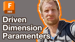 Fusion 360 Driven Dimensions as User Parameters Profile