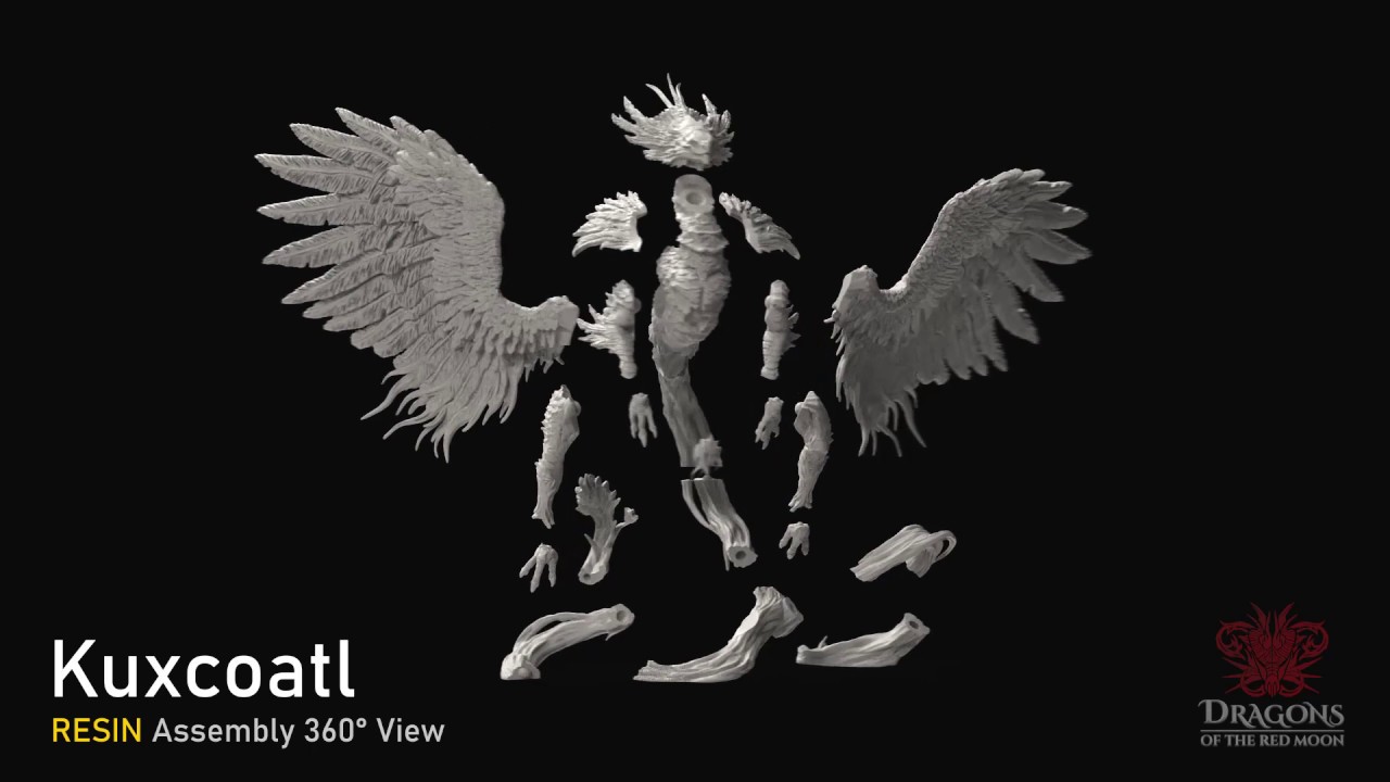 Kuxcoatl Resin Assembly