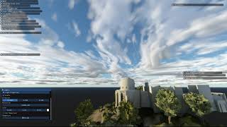 Procedural Volumetric Clouds WIP 4: Noodle Clouds