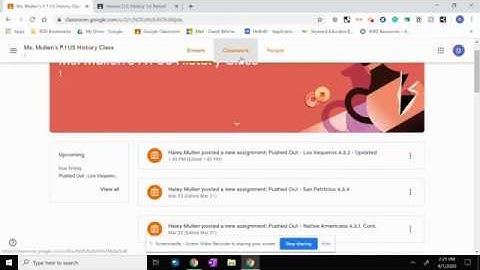 Nelsen Middle School Google Classroom Tutorial: Turning in Assignments/Teacher Feedback