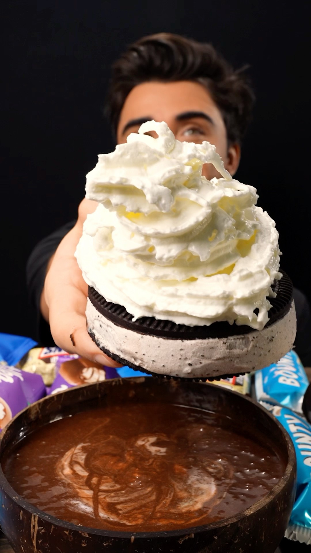 Giant Oreo Ice Cream Sandwich ASMR !?