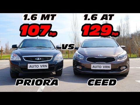 PRIORA 2 vs KIA CEED vs MAZDA 3. Гонка!!! Иномарки "Давай до свидания"???