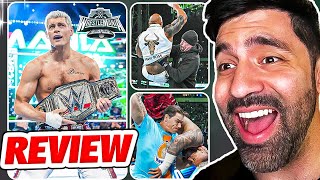 Thumbnail for WWE WRESTLEMANIA 40 NIGHT 2 FULL SHOW REVIEW (ENDGAME)