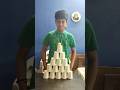 Stack the cups #games #shorts #cupgame #familygames