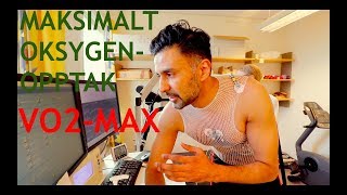 Jeg tester mitt maksimale oksygenopptak - VO2 max