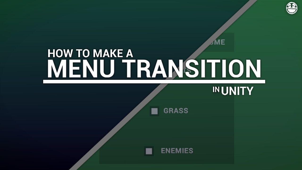 COOL MENU TRANSITIONS in Unity (Inspired by a reddit post) - YouTube