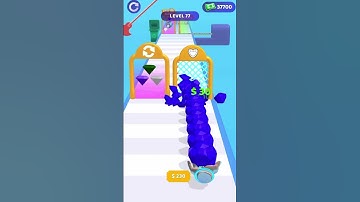 INSANE!! Gem Stack Run 77 #gaming #gemstack #shorts